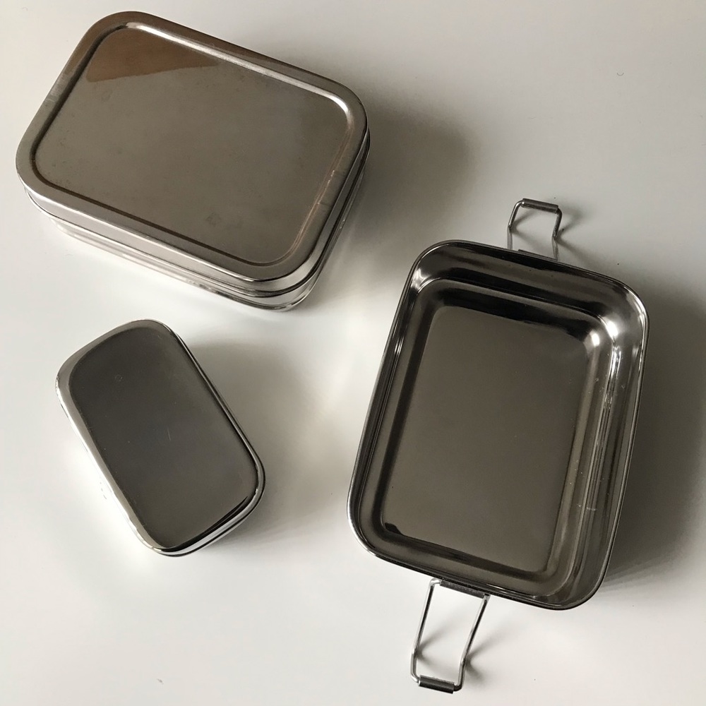 Eco 3-In-1 Stainless Steel Lunchbox